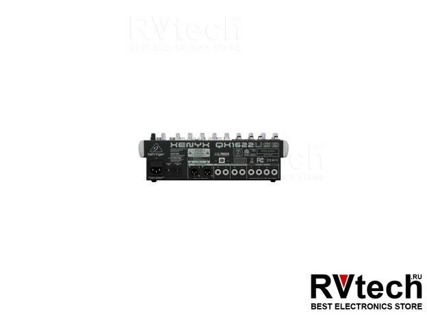 Behringer QX1622USB Аналоговый микшер, Купить Behringer QX1622USB Аналоговый микшер в магазине РадиоВидео.рф, Микшерные пульты аналоговые