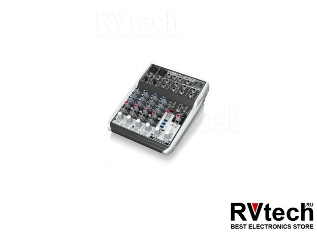 Behringer QX602MP3 Пульт микшерный универсальный малошумящий, 6 каналов, встроенный MP3-плеер, Купить Behringer QX602MP3 Пульт микшерный универсальный малошумящий, 6 каналов, встроенный MP3-плеер в магазине РадиоВидео.рф, Микшерные пульты аналоговые