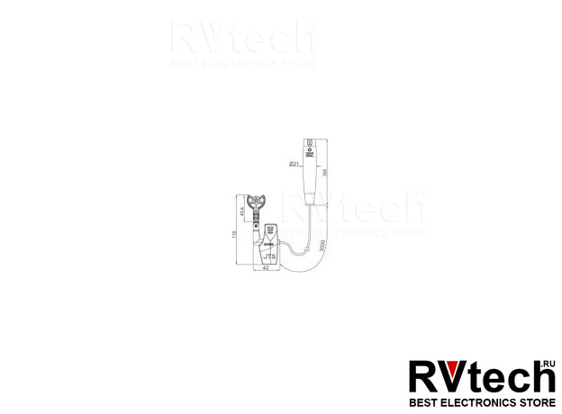 JTS CX-506 Микрофон для ударных, Купить JTS CX-506 Микрофон для ударных в магазине РадиоВидео.рф, Инструментальные микрофоны