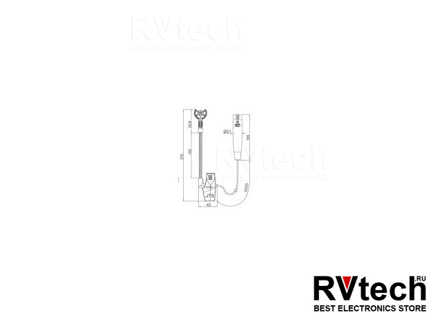 JTS CX-508 Микрофон для духовых, Купить JTS CX-508 Микрофон для духовых в магазине РадиоВидео.рф, Инструментальные микрофоны