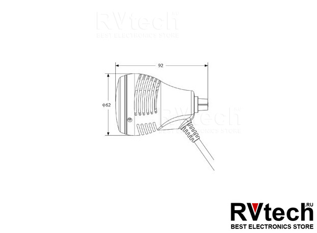 JTS CX-520D Микрофон инструментальный, Купить JTS CX-520D Микрофон инструментальный в магазине РадиоВидео.рф, Инструментальные микрофоны