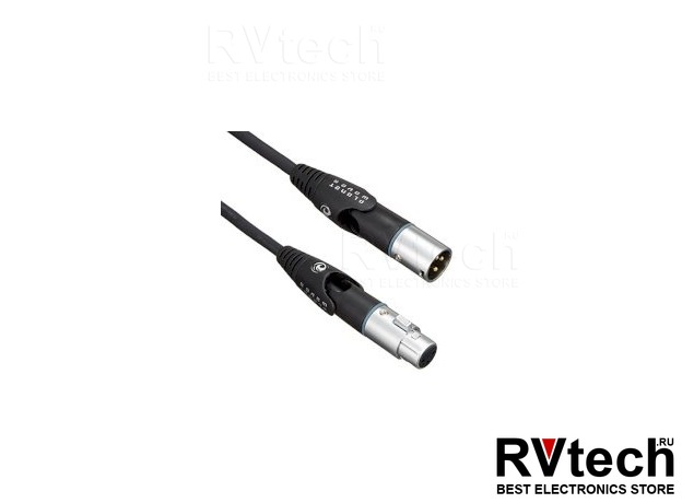 Planet Waves PW-MS-10 Кабель микрофонный XLR поворотный 3 м, Купить Planet Waves PW-MS-10 Кабель микрофонный XLR поворотный 3 м в магазине РадиоВидео.рф, Микрофонные кабели