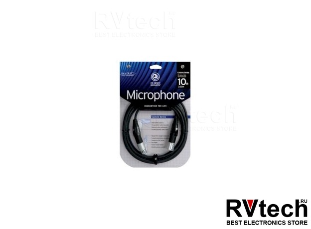 Planet Waves PW-MS-10 Кабель микрофонный XLR поворотный 3 м, Купить Planet Waves PW-MS-10 Кабель микрофонный XLR поворотный 3 м в магазине РадиоВидео.рф, Микрофонные кабели