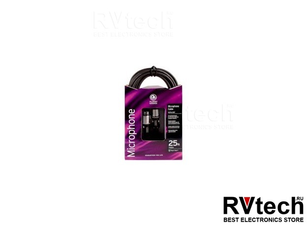 Planet Waves PW-MS-25 Кабель микрофонный XLR поворотный 7.5 м, Купить Planet Waves PW-MS-25 Кабель микрофонный XLR поворотный 7.5 м в магазине РадиоВидео.рф, Микрофонные кабели