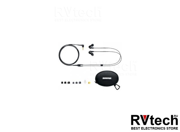 Shure SE315K Наушники, Купить Shure SE315K Наушники в магазине РадиоВидео.рф, Наушники