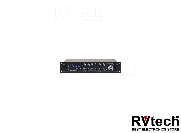 SVS Audiotechnik STA-120 Микшер-усилитель 6-зонный, Купить SVS Audiotechnik STA-120 Микшер-усилитель 6-зонный в магазине РадиоВидео.рф, Микшеры-усилители