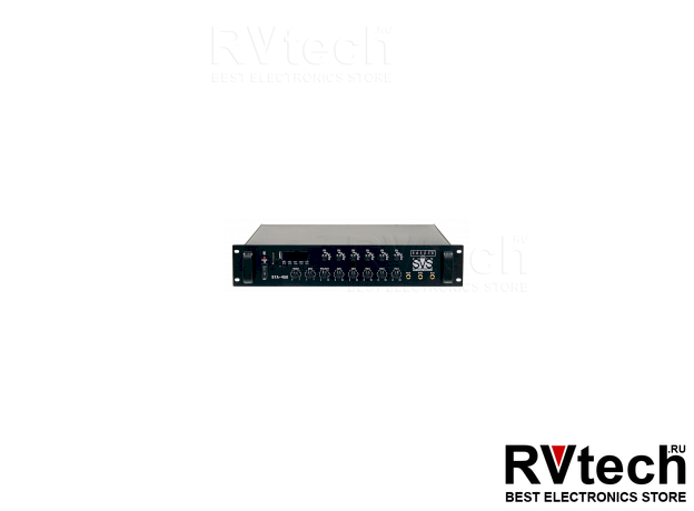 SVS Audiotechnik STA-450 Микшер-усилитель 6-зонный, Купить SVS Audiotechnik STA-450 Микшер-усилитель 6-зонный в магазине РадиоВидео.рф, Микшеры-усилители