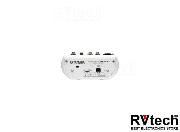 Yamaha AG03 Многоцелевой 3-канальный микшер с USB-аудиоинтерфейсом, Купить Yamaha AG03 Многоцелевой 3-канальный микшер с USB-аудиоинтерфейсом в магазине РадиоВидео.рф, Микшерные пульты аналоговые