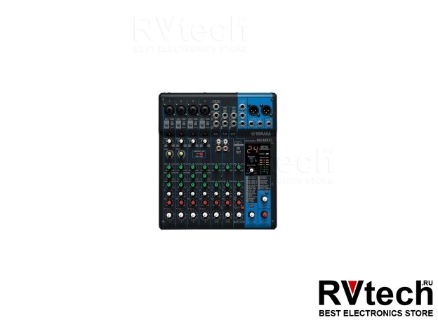 Yamaha MG10XU Микшерный пульт аналоговый с процессором эффектов и USB интерфейсом, Купить Yamaha MG10XU Микшерный пульт аналоговый с процессором эффектов и USB интерфейсом в магазине РадиоВидео.рф, Микшерные пульты аналоговые