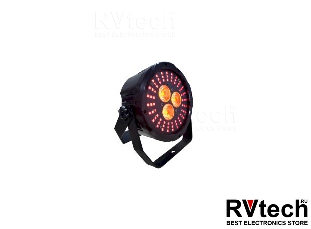 XLine Light DISCO PAR S72 Светодиодный прибор PAR, Купить XLine Light DISCO PAR S72 Светодиодный прибор PAR в магазине РадиоВидео.рф, Световые эффекты