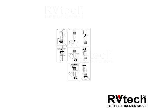 DAS Audio TRD-6 Штатив, Купить DAS Audio TRD-6 Штатив в магазине РадиоВидео.рф, Стойки для акустических систем
