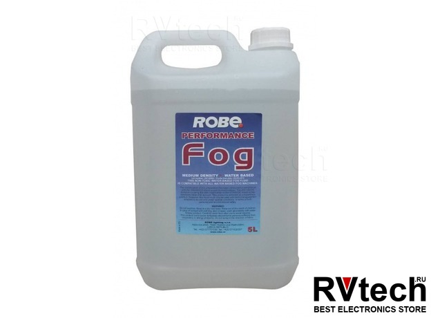 Robe Performance Fog liquid (ᅠ), Купить Robe Performance Fog liquid (ᅠ) в магазине РадиоВидео.рф, Генераторы спецэффектов
