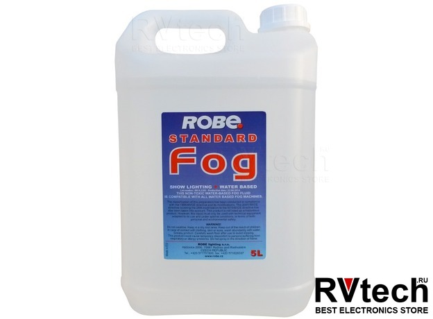 Robe Standart Fog liquid (ᅠ), Купить Robe Standart Fog liquid (ᅠ) в магазине РадиоВидео.рф, Генераторы спецэффектов