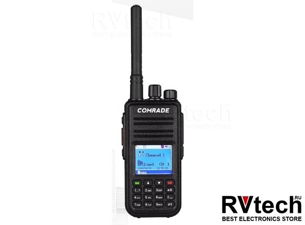 Рация Comrade R7 DMR UHF/VHF Двухдиапазонная рация, Купить Рация Comrade R7 DMR UHF/VHF Двухдиапазонная рация в магазине РадиоВидео.рф, Цифровые DMR рации