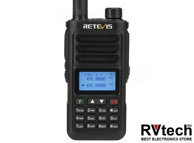 Рации Retevis RA89 10W, UHF/VHF, 2500mAh, Купить Рации Retevis RA89 10W, UHF/VHF, 2500mAh в магазине РадиоВидео.рф, Рации Retevis (Китай)