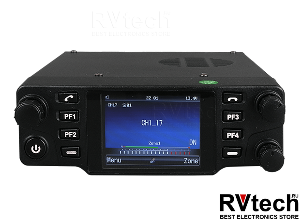 Рации Racio R3000 UHF DMR Цифровая рация автомобильная, Купить Рации Racio R3000 UHF DMR Цифровая рация автомобильная в магазине РадиоВидео.рф, Рации Racio