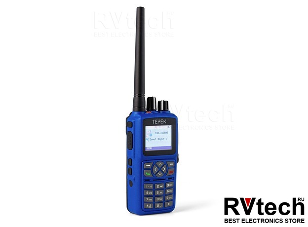 Портативная взрывозащищённая радиостанция ТЕРЕК РК-4312 EX UHF (DMR, IP68, ATEX) в Новосибирске, Купить Портативная взрывозащищённая радиостанция ТЕРЕК РК-4312 EX UHF (DMR, IP68, ATEX) в Новосибирске в магазине РадиоВидео.рф,  Рации Терек