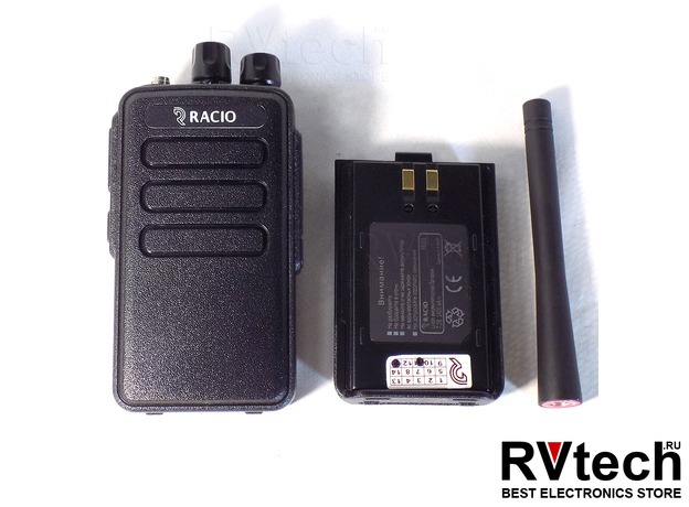 Портативная радиостанция Racio R300 VHF 5 Вт, 1600 мАч (Новосибирск), Купить Портативная радиостанция Racio R300 VHF 5 Вт, 1600 мАч (Новосибирск) в магазине РадиоВидео.рф, Рации Racio