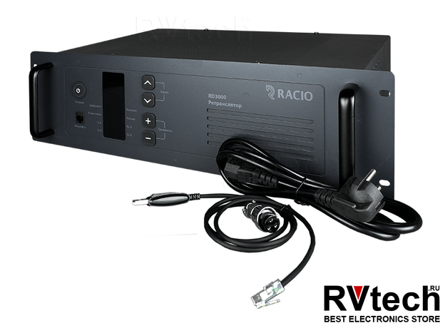 Ретранслятор Racio RD3000 VHF 50 Вт (Новосибирск), Купить Ретранслятор Racio RD3000 VHF 50 Вт (Новосибирск) в магазине РадиоВидео.рф, Ретранслятор Racio