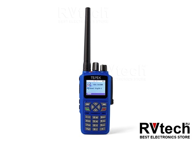 Портативная взрывозащищённая радиостанция ТЕРЕК РК-4312 EX VHF (DMR, IP68, ATEX) в Новосибирске, Купить Портативная взрывозащищённая радиостанция ТЕРЕК РК-4312 EX VHF (DMR, IP68, ATEX) в Новосибирске в магазине РадиоВидео.рф,  Рации Терек
