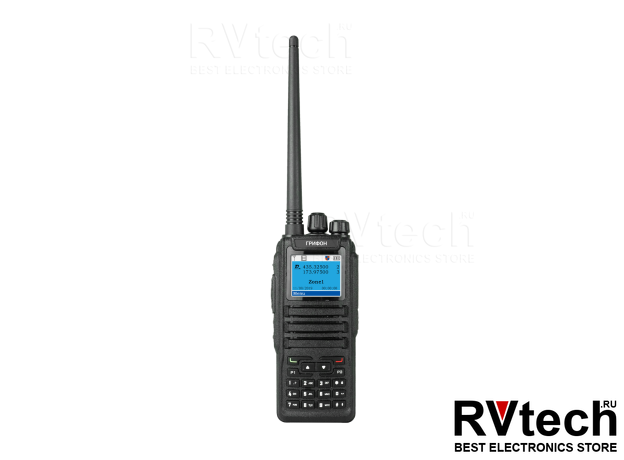 Рация ГРИФОН G‑256 (DMR, VHF/UHF, 5 Вт, 3000 каналов), Купить Рация ГРИФОН G‑256 (DMR, VHF/UHF, 5 Вт, 3000 каналов) в магазине РадиоВидео.рф, Рации Грифон
