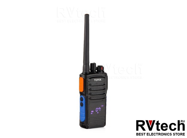 Портативная профессиональная радиостанция ТЕРЕК РК-202 VHF (136–174 МГц) в Новосибирске, Купить Портативная профессиональная радиостанция ТЕРЕК РК-202 VHF (136–174 МГц) в Новосибирске в магазине РадиоВидео.рф,  Рации Терек