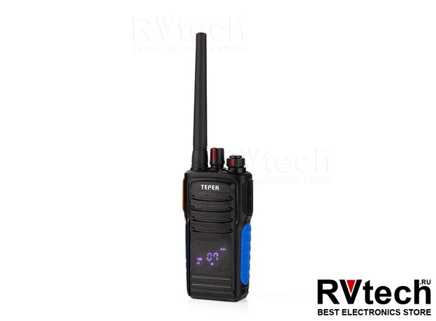 Портативная профессиональная радиостанция ТЕРЕК РК-202 UHF (400–480 МГц) в Новосибирске, Купить Портативная профессиональная радиостанция ТЕРЕК РК-202 UHF (400–480 МГц) в Новосибирске в магазине РадиоВидео.рф,  Рации Терек