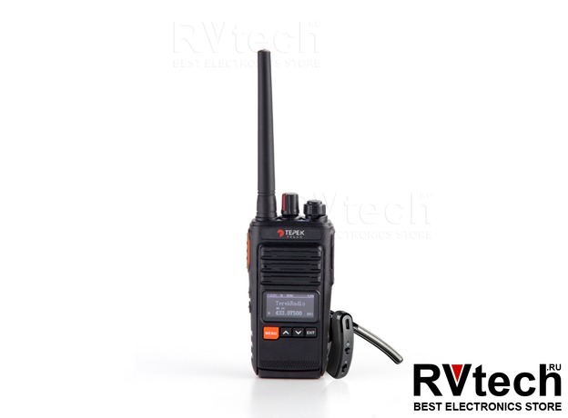 Портативная профессиональная радиостанция ТЕРЕК РК-212 MILITARY BT (UHF, 400–480 МГц, Bluetooth) в Новосибирске, Купить Портативная профессиональная радиостанция ТЕРЕК РК-212 MILITARY BT (UHF, 400–480 МГц, Bluetooth) в Новосибирске в магазине РадиоВидео.рф,  Рации Терек