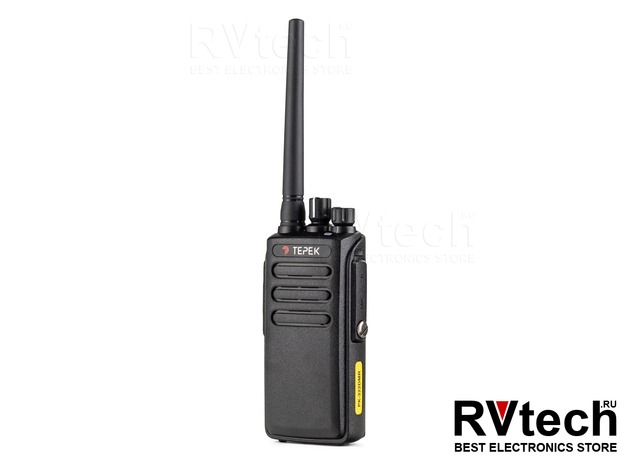Портативная цифровая радиостанция ТЕРЕК РК-322 DMR PRO UHF (10 Вт, IP67) в Новосибирске, Купить Портативная цифровая радиостанция ТЕРЕК РК-322 DMR PRO UHF (10 Вт, IP67) в Новосибирске в магазине РадиоВидео.рф,  Рации Терек
