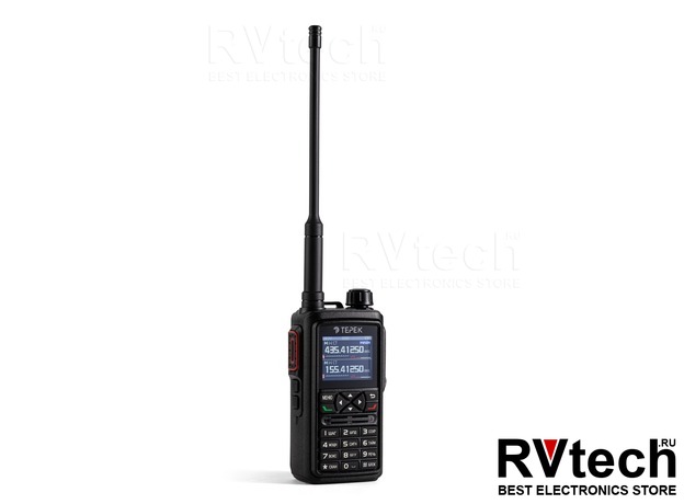 Портативная двухдиапазонная радиостанция ТЕРЕК РК-4312-2Д (VHF/UHF, IP68, 5 Вт) в Новосибирске, Купить Портативная двухдиапазонная радиостанция ТЕРЕК РК-4312-2Д (VHF/UHF, IP68, 5 Вт) в Новосибирске в магазине РадиоВидео.рф,  Рации Терек