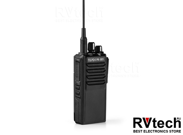 Портативная профессиональная радиостанция ТЕРЕК РК-501 (UHF 400–470 МГц, 5/10/25 Вт) в Новосибирске, Купить Портативная профессиональная радиостанция ТЕРЕК РК-501 (UHF 400–470 МГц, 5/10/25 Вт) в Новосибирске в магазине РадиоВидео.рф,  Рации Терек