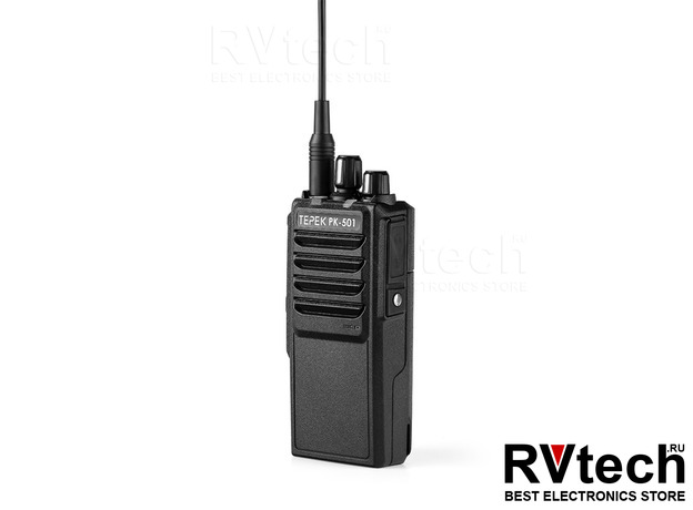 Портативная профессиональная радиостанция ТЕРЕК РК-501 (UHF 400–470 МГц, 5/10/25 Вт) в Новосибирске, Купить Портативная профессиональная радиостанция ТЕРЕК РК-501 (UHF 400–470 МГц, 5/10/25 Вт) в Новосибирске в магазине РадиоВидео.рф,  Рации Терек