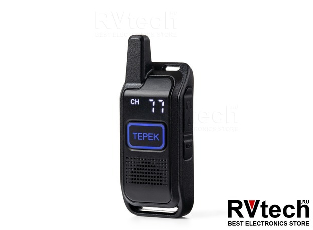 Портативная радиостанция ТЕРЕК СПОРТ ЧЕРНЫЙ (UHF 400–520 МГц, 199 каналов) в Новосибирске, Купить Портативная радиостанция ТЕРЕК СПОРТ ЧЕРНЫЙ (UHF 400–520 МГц, 199 каналов) в Новосибирске в магазине РадиоВидео.рф,  Рации Терек