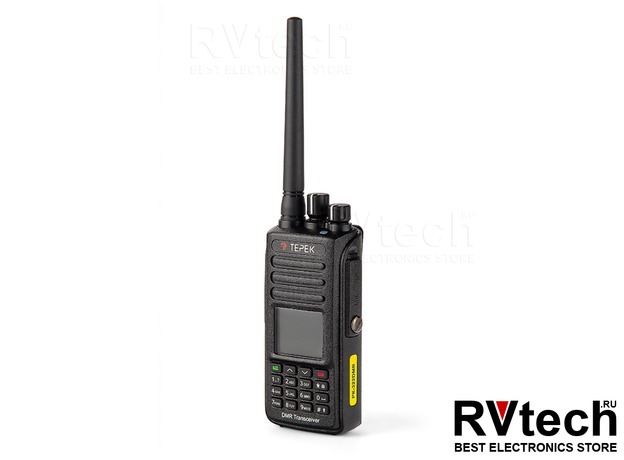 Портативная двухдиапазонная радиостанция ТЕРЕК РК-322 DMR (136–174/400–480 МГц) в Новосибирске, Купить Портативная двухдиапазонная радиостанция ТЕРЕК РК-322 DMR (136–174/400–480 МГц) в Новосибирске в магазине РадиоВидео.рф,  Рации Терек