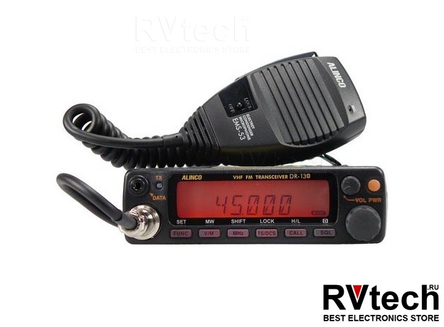 Рация автомобильная ALINCO DR-135LH оригинал с доставкой по России, Купить Рация автомобильная ALINCO DR-135LH оригинал с доставкой по России в магазине РадиоВидео.рф, UHF/VHF Alinco