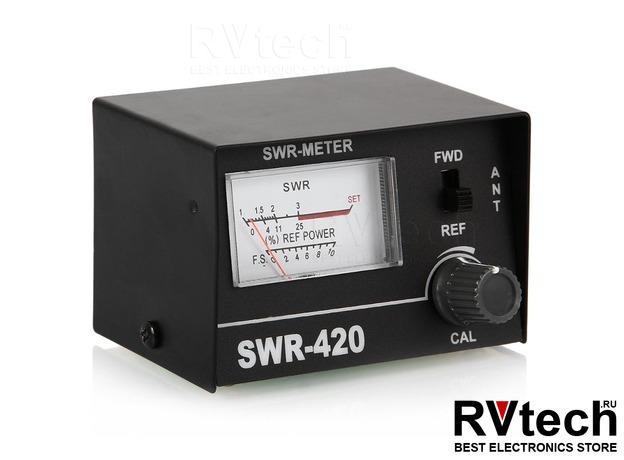 Optim Измеритель КСВ и мощности SWR-420, Купить Optim Измеритель КСВ и мощности SWR-420 в магазине РадиоВидео.рф, Optim
