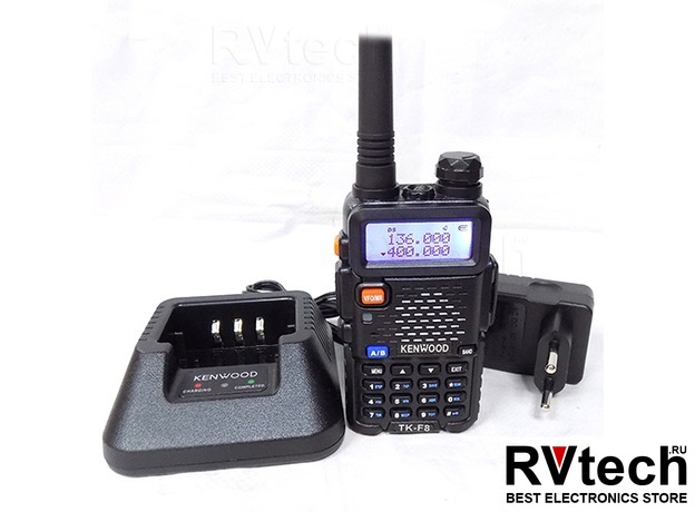Kenwood TK-F8 Dual Band (со скремблером). Модель 2017 г., Купить Kenwood TK-F8 Dual Band (со скремблером). Модель 2017 г. в магазине РадиоВидео.рф, Рации Kenwood (Япония)