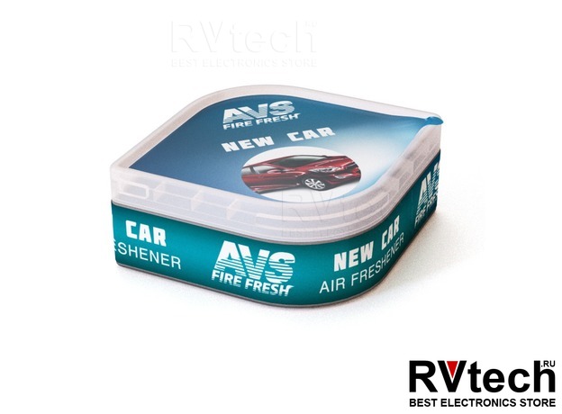 Ароматизатор AVS LGC-005 Fresh Box (аром. Новая машина/New car) (гелевый), Купить Ароматизатор AVS LGC-005 Fresh Box (аром. Новая машина/New car) (гелевый) в магазине РадиоВидео.рф, Ароматизаторы