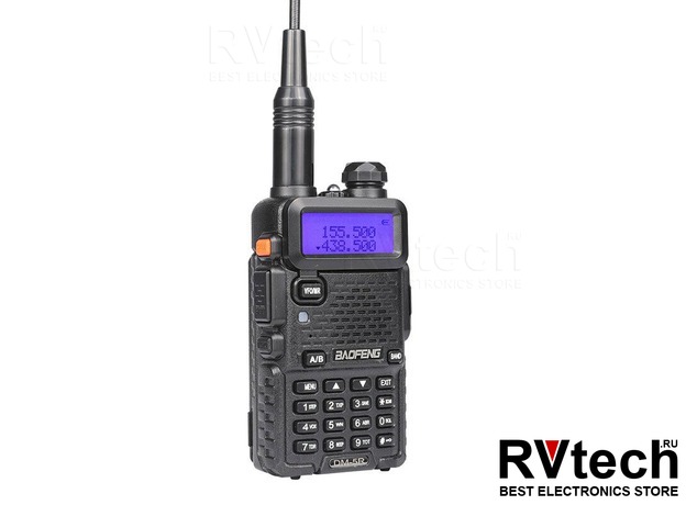 Рация Baofeng DM-5R (Slot 1) Dual Band 2018 (Прошивка, как у Плюс версии ), Купить Рация Baofeng DM-5R (Slot 1) Dual Band 2018 (Прошивка, как у Плюс версии ) в магазине РадиоВидео.рф, Рации Baofeng