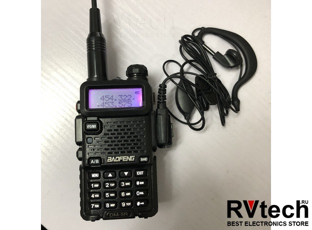 Рация Baofeng DM-5R (Slot 1) Dual Band 2018 (Прошивка, как у Плюс версии ), Купить Рация Baofeng DM-5R (Slot 1) Dual Band 2018 (Прошивка, как у Плюс версии ) в магазине РадиоВидео.рф, Рации Baofeng