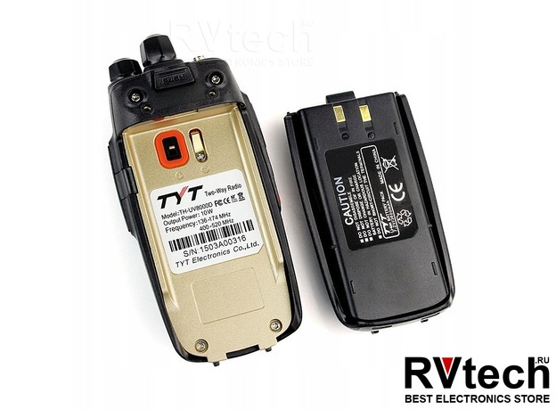 Рация TYT TH-UV8000D Функция кросс бэнд репитера, Купить Рация TYT TH-UV8000D Функция кросс бэнд репитера в магазине РадиоВидео.рф, Рации TYT (Китай)