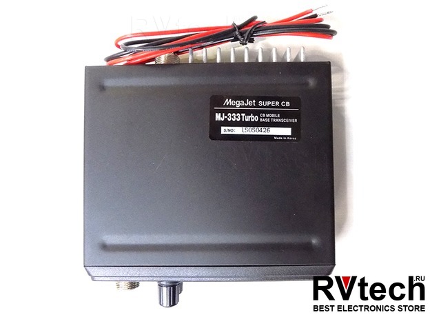 Рация Megajet 333 Turbo СИ-БИ рация 27 МГц, Купить Рация Megajet 333 Turbo СИ-БИ рация 27 МГц в магазине РадиоВидео.рф, MegaJet