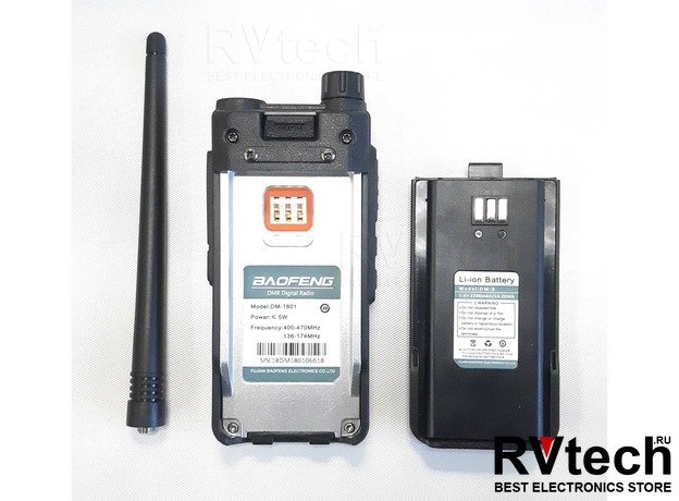 Baofeng DM-1801, Купить Baofeng DM-1801 в магазине РадиоВидео.рф, Рации Baofeng
