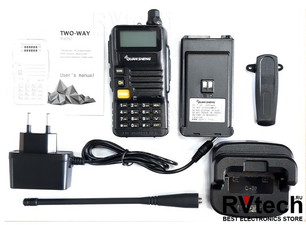 Quansheng UV-R50, Купить Quansheng UV-R50 в магазине РадиоВидео.рф, Рации Quansheng (Китай)