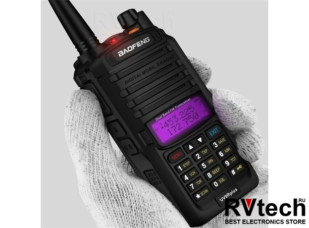 Рация Baofeng UV-9R Plus - 8W, 2800 mAh два диапазона, влагозащита IP67, Купить Рация Baofeng UV-9R Plus - 8W, 2800 mAh два диапазона, влагозащита IP67 в магазине РадиоВидео.рф, Рации Baofeng Рация Baofeng UV-9R Plus - 8W, 2800 mAh два диапазона, влагозащита IP67, Купить Рация Baofeng UV-9R Plus - 8W, 2800 mAh два диапазона, влагозащита IP67 в магазине РадиоВидео.рф, Рации Baofeng