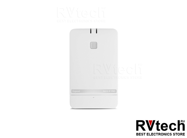 Базовая станция IP-DECT Gigaset N610 IP PRO, Купить Базовая станция IP-DECT Gigaset N610 IP PRO в магазине РадиоВидео.рф, IP-DECT-системы Gigaset Pro