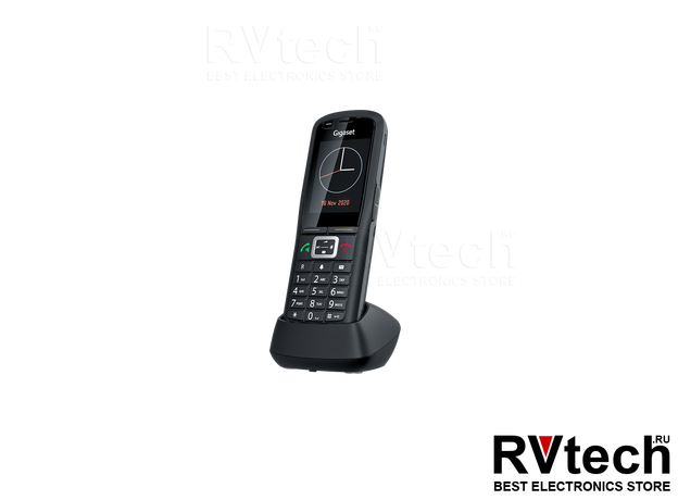 DECT-трубка Gigaset R700H PRO, Купить DECT-трубка Gigaset R700H PRO в магазине РадиоВидео.рф, IP-DECT-системы Gigaset Pro