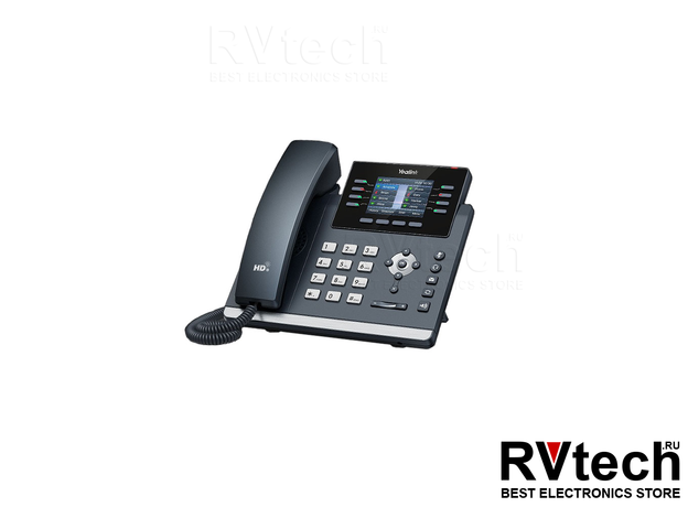 IP-телефон Yealink SIP-T44U, Купить IP-телефон Yealink SIP-T44U в магазине РадиоВидео.рф, Настольные IP-телефоны