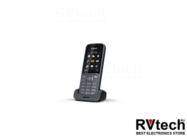 DECT-трубка Gigaset SL800H PRO, Купить DECT-трубка Gigaset SL800H PRO в магазине РадиоВидео.рф, IP-DECT-системы Gigaset Pro