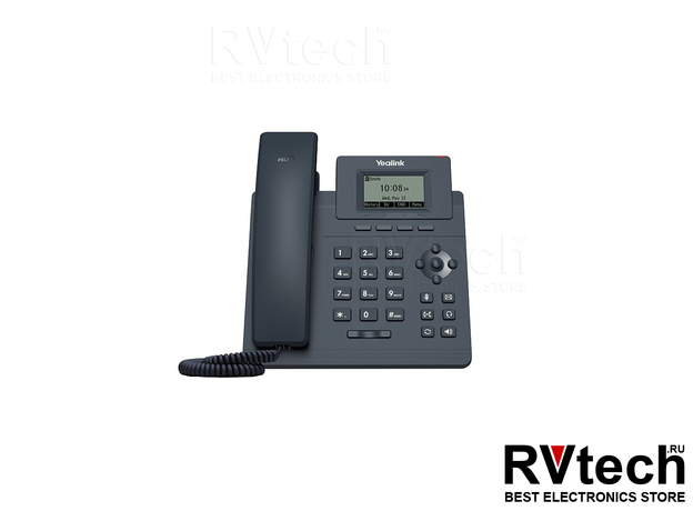 IP-телефон Yealink SIP-T30P без блока питания, Купить IP-телефон Yealink SIP-T30P без блока питания в магазине РадиоВидео.рф, Настольные IP-телефоны